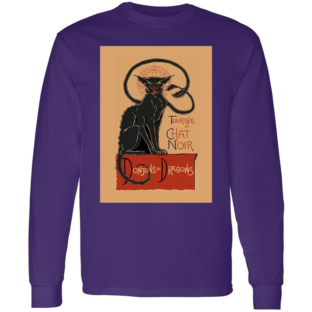 Long Sleeve T-Shirt - VM1D5Q9Q - Purple - 13