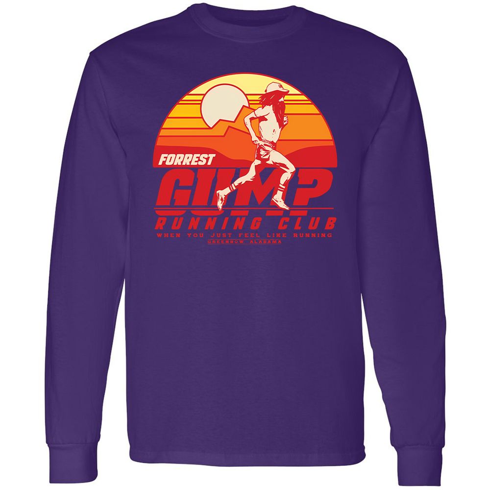 Long Sleeve T-Shirt - BZ4WX49T - Purple - 13