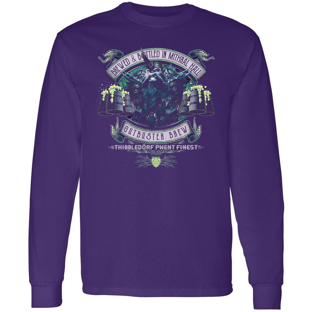 Long Sleeve T-Shirt - U41VSE24 - Purple - 13
