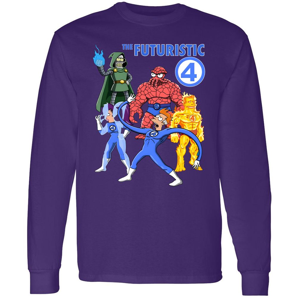 Long Sleeve T-Shirt - RXZ95WC1 - Purple - 13