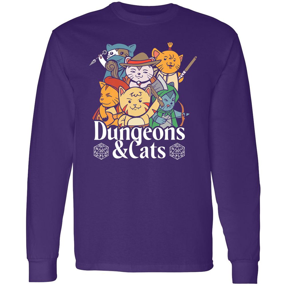 Long Sleeve T-Shirt - C69W3AFQ - Purple - 13