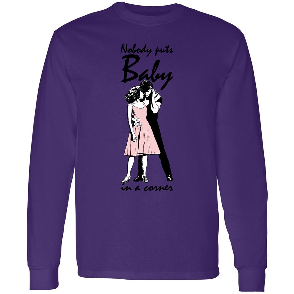 Long Sleeve T-Shirt - PPV57D97 - Purple - 13