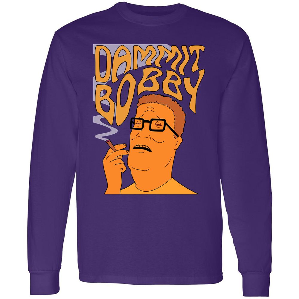 Long Sleeve T-Shirt - 99VLQ3KE - Purple - 13