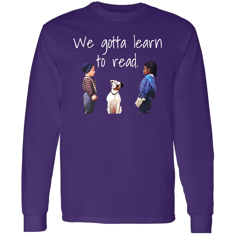 Long Sleeve T-Shirt - RYQDVGTZ - Purple - 13