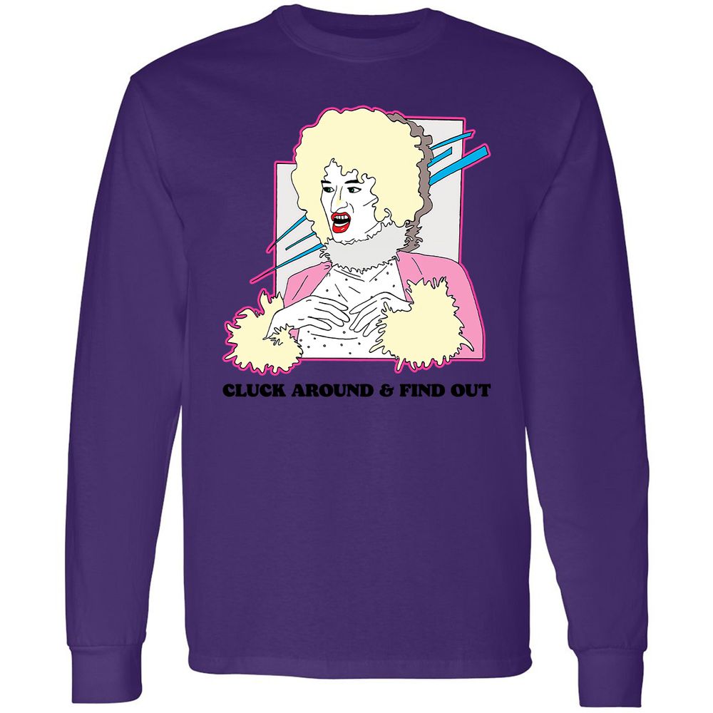 Long Sleeve T-Shirt - 4TNBMZRL - Purple - 13