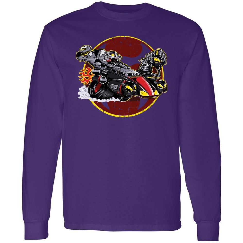 Long Sleeve T-Shirt - 56ETCBNB - Purple - 13