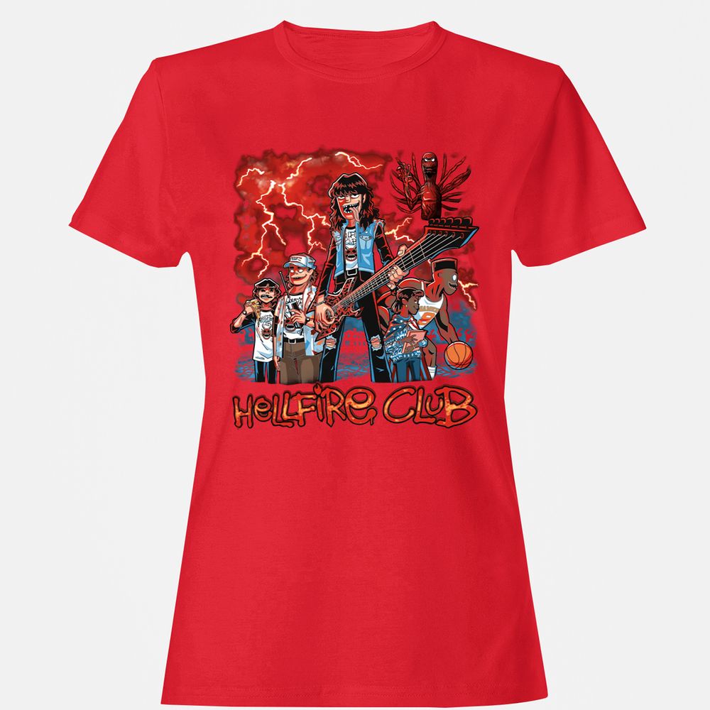 Women's T-Shirt - DU7LMZKZ - Red - 13