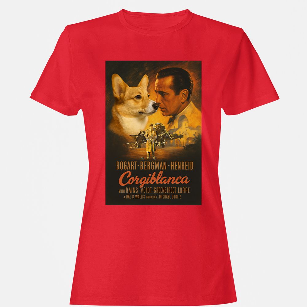 Women's T-Shirt - T4U842JL - Red - 13