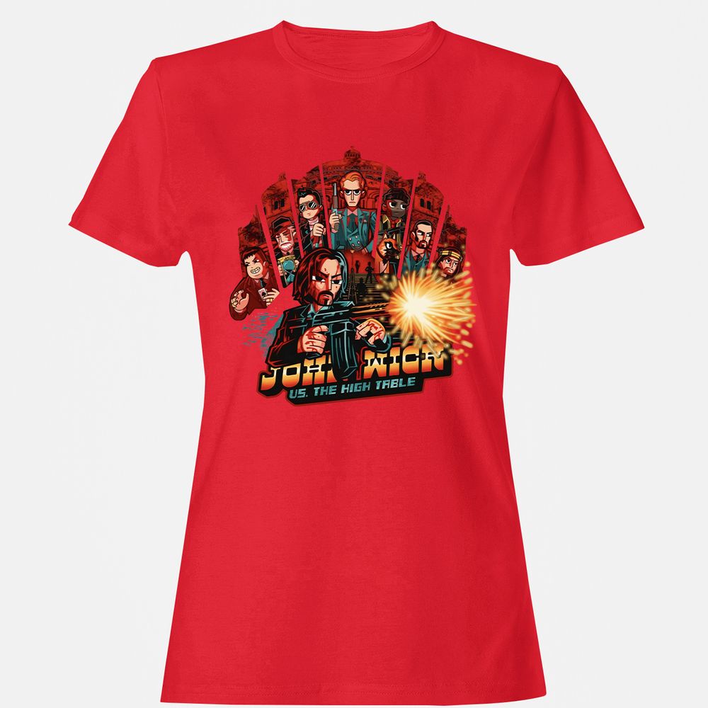 Women's T-Shirt - D7T6Z2N1 - Red - 13