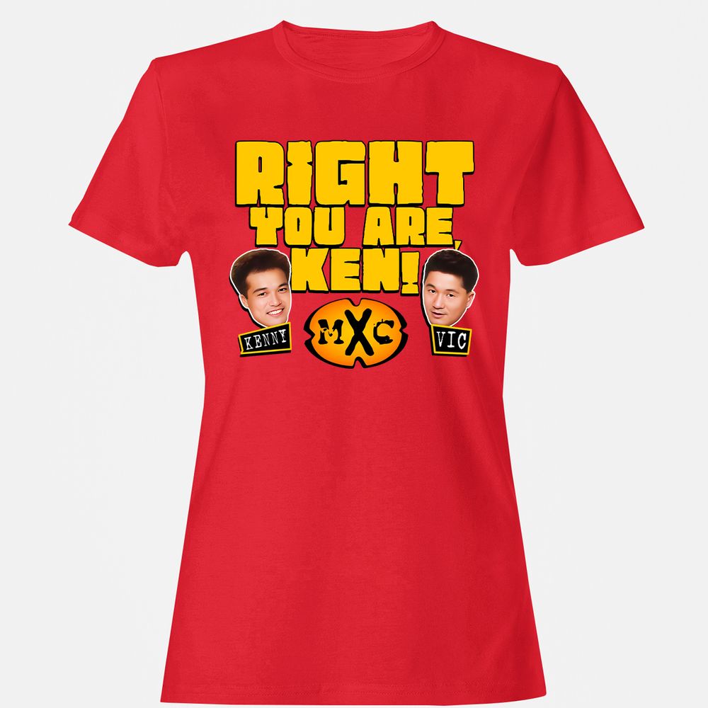 RIGHT YOU ARE, KEN! - Red - 13