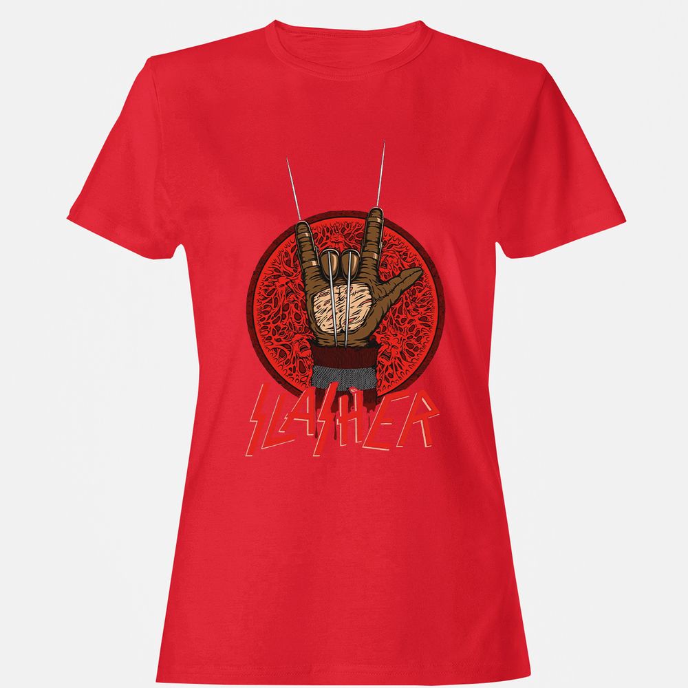 Women's T-Shirt - VKVCFLD7 - Red - 13