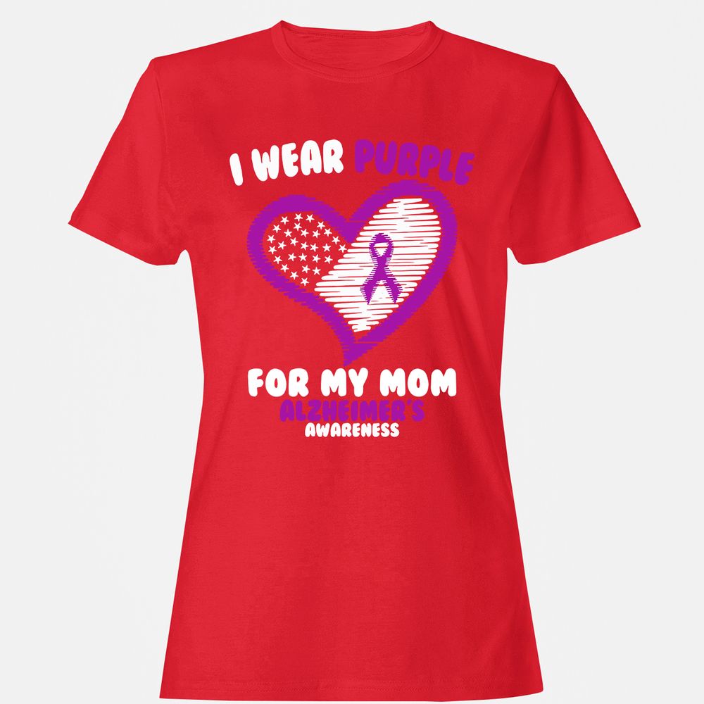 Women's T-Shirt - 68A684DR - Red - 13