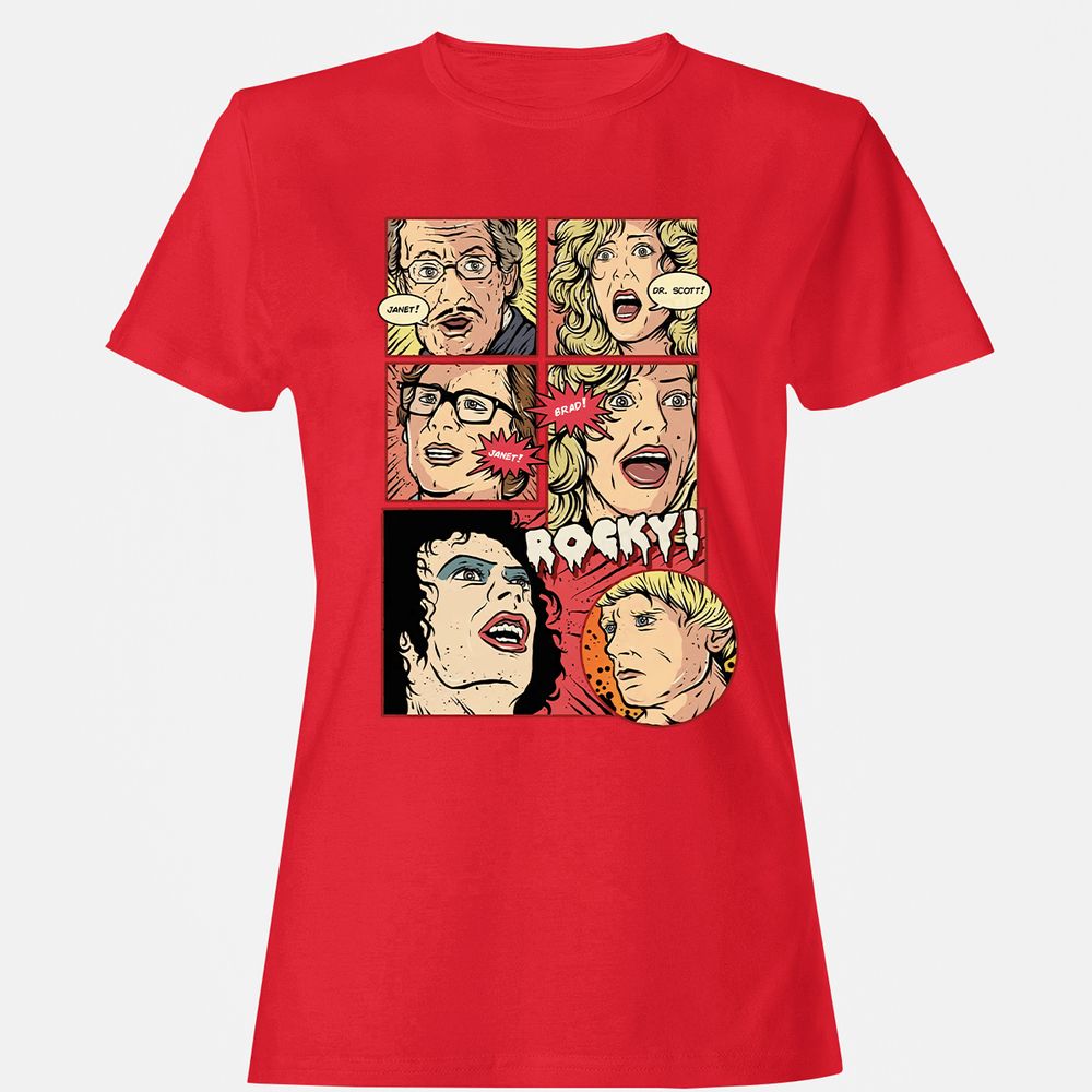 Women's T-Shirt - UW3H8J16 - Red - 13