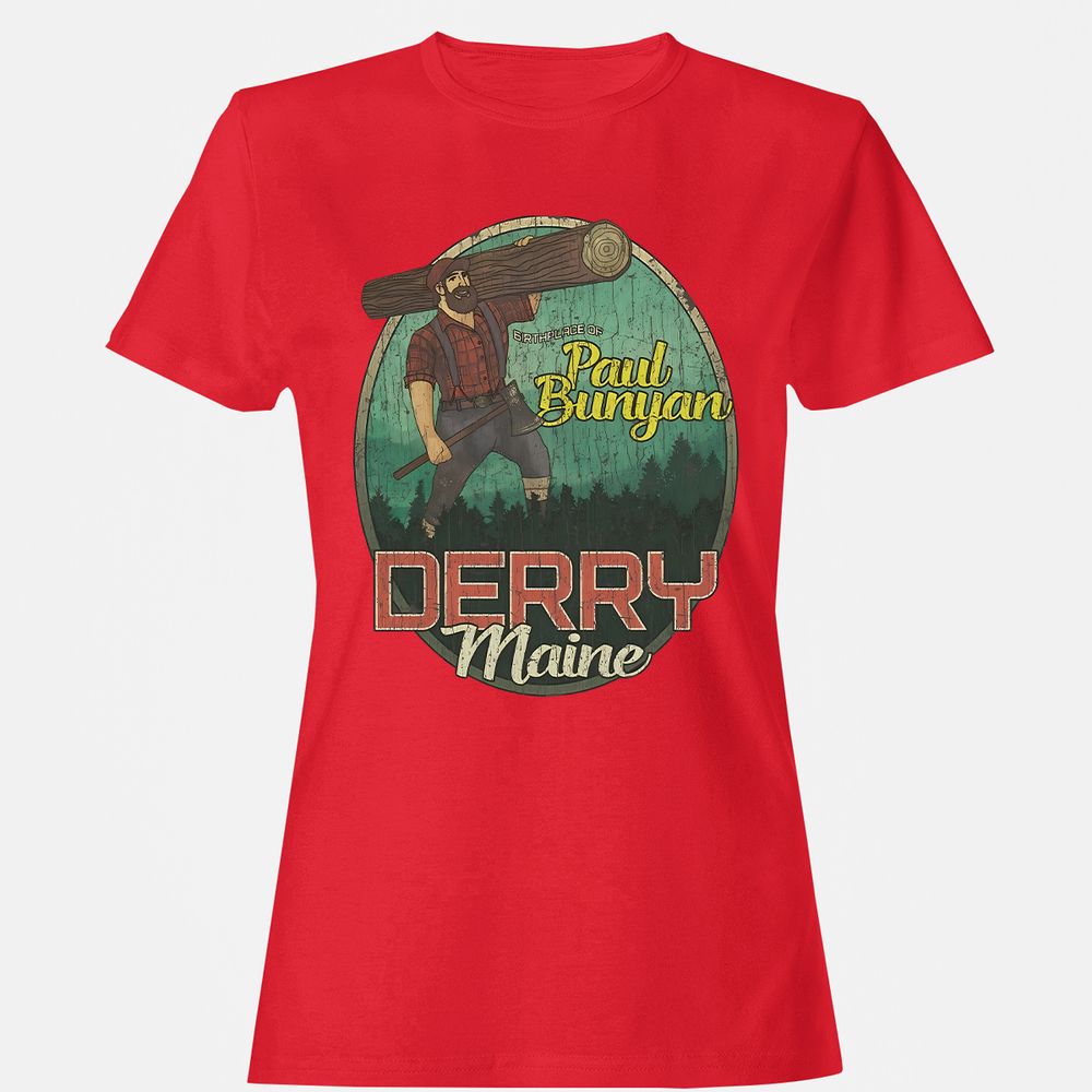 Derry Birthplace of Paul Bunyan - Red - 13