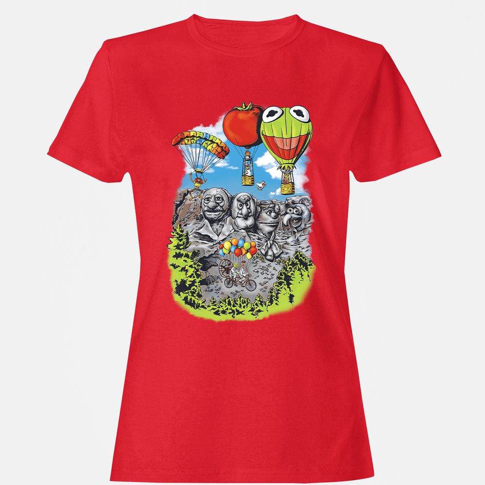 Women's T-Shirt - D9GFFX34 - Red - 13