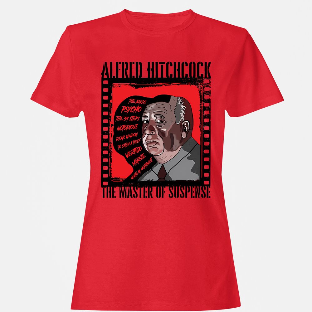 Women's T-Shirt - 89LMNP1Q - Red - 13