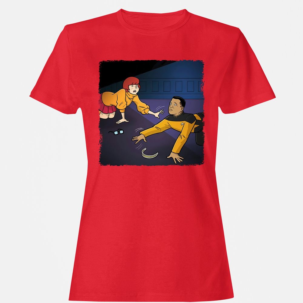 Women's T-Shirt - HRM47PJ3 - Red - 13