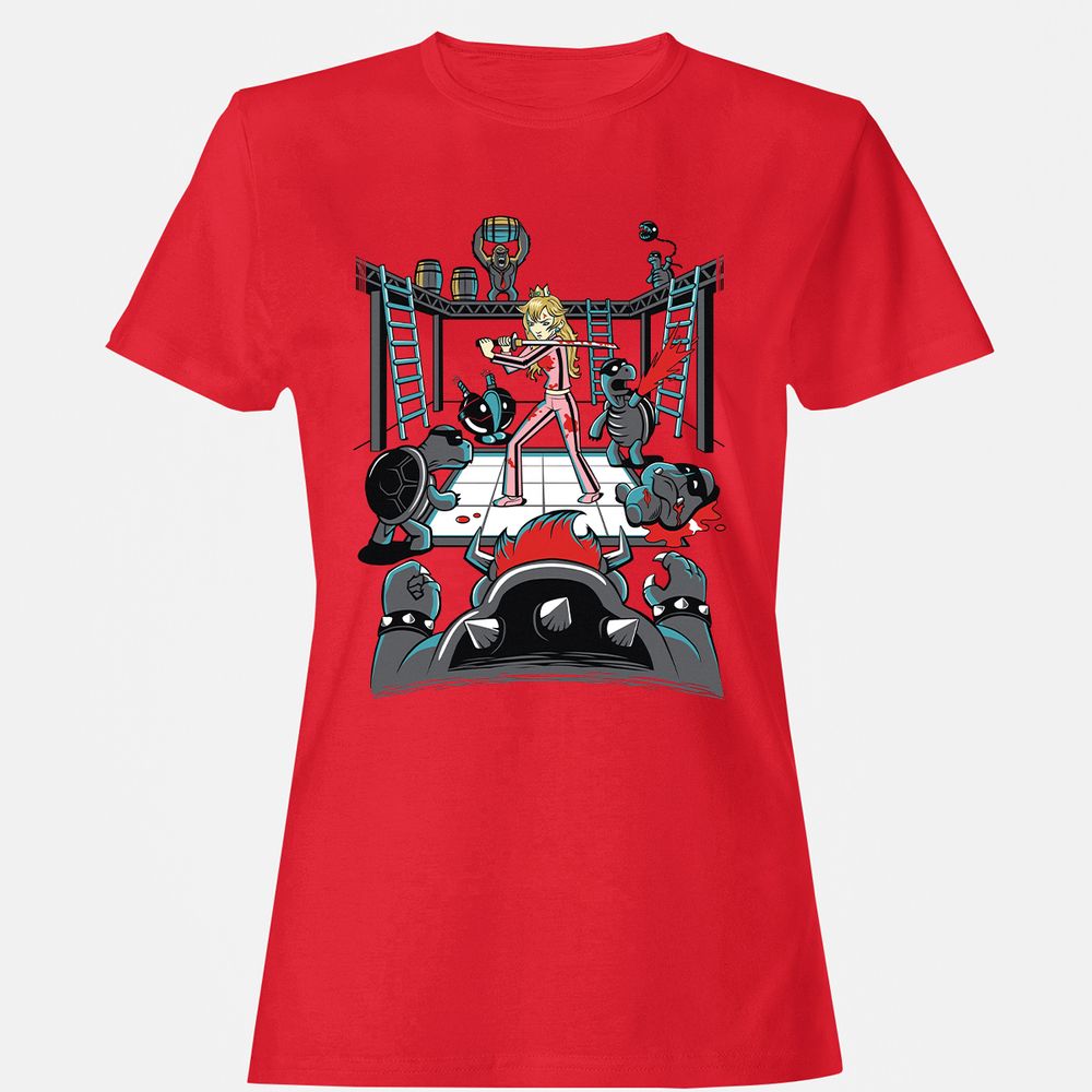 Women's T-Shirt - T374P7D3 - Red - 13
