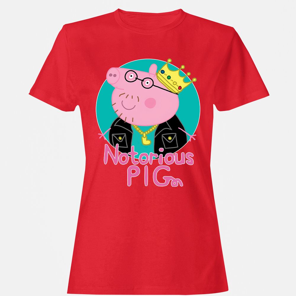 Women's T-Shirt - N8G9AHUG - Red - 13