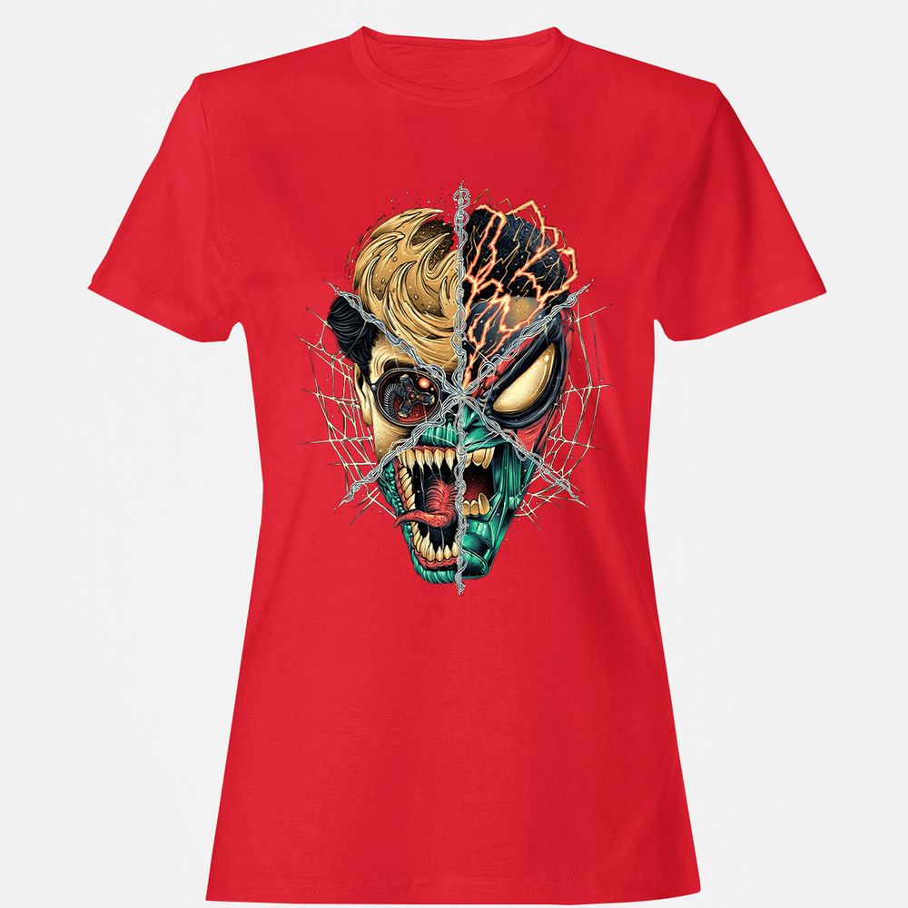 Women's T-Shirt - NJ49C2U6 - Red - 13