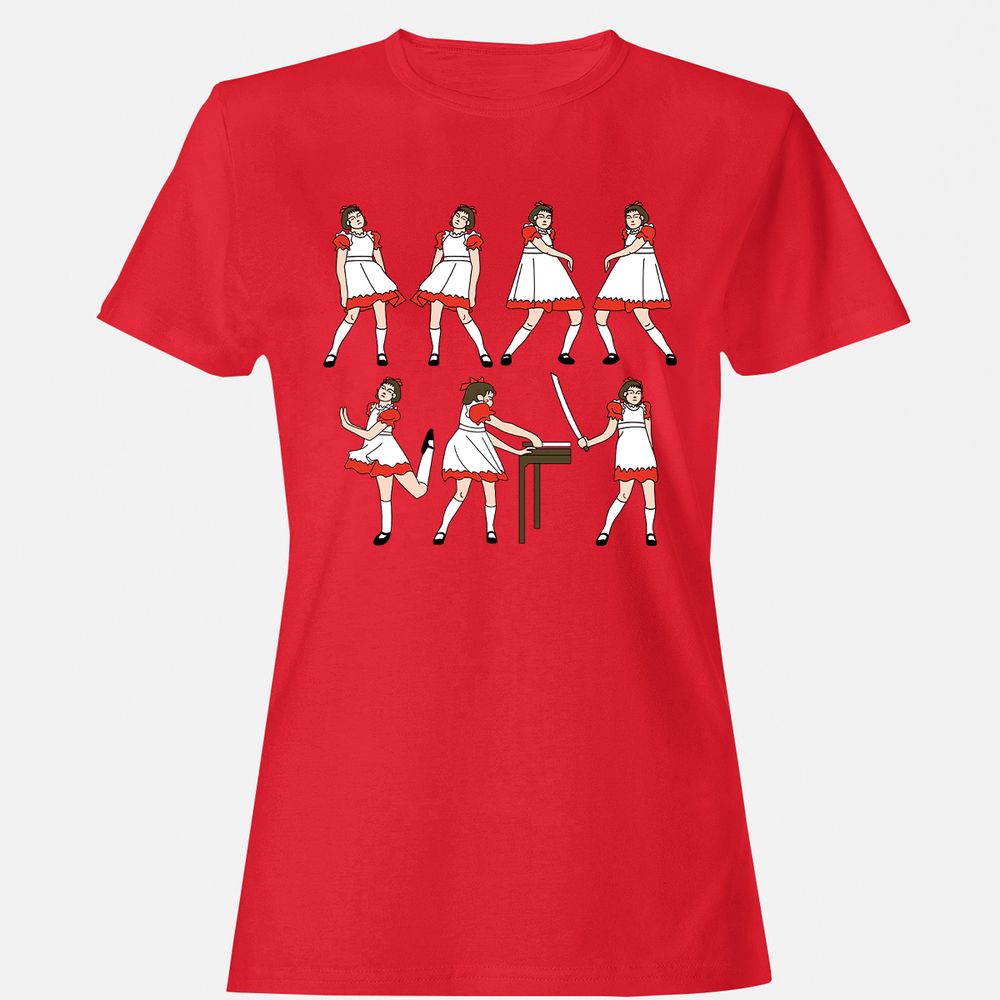 Women's T-Shirt - CDRCQ7TV - Red - 13