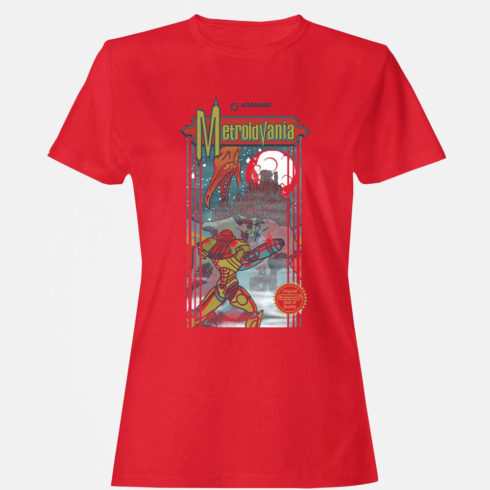 Women's T-Shirt - 9F36MRLN - Red - 13