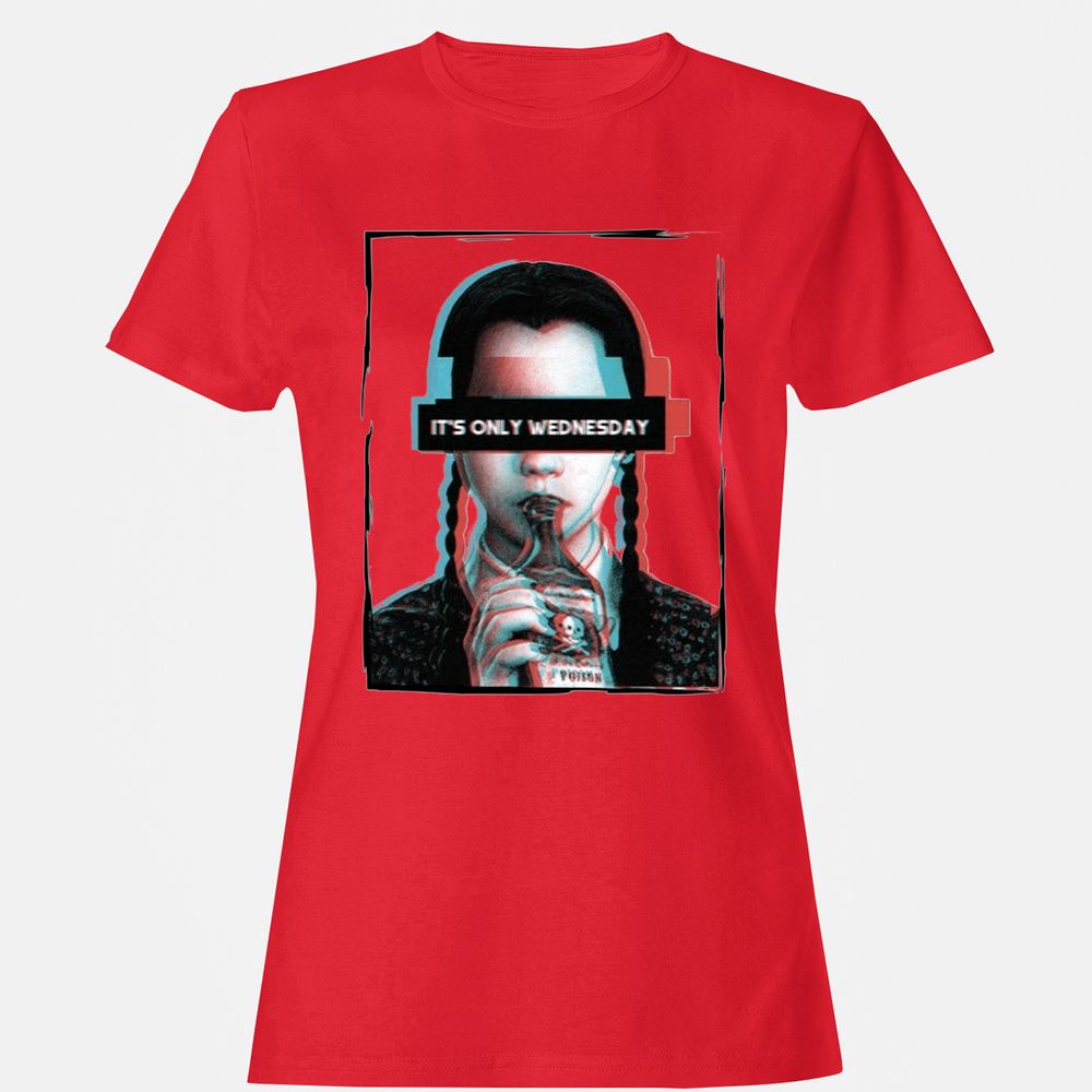 Women's T-Shirt - 39CQQV35 - Red - 13