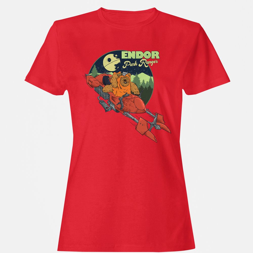 Women's T-Shirt - WSAWNEP3 - Red - 13