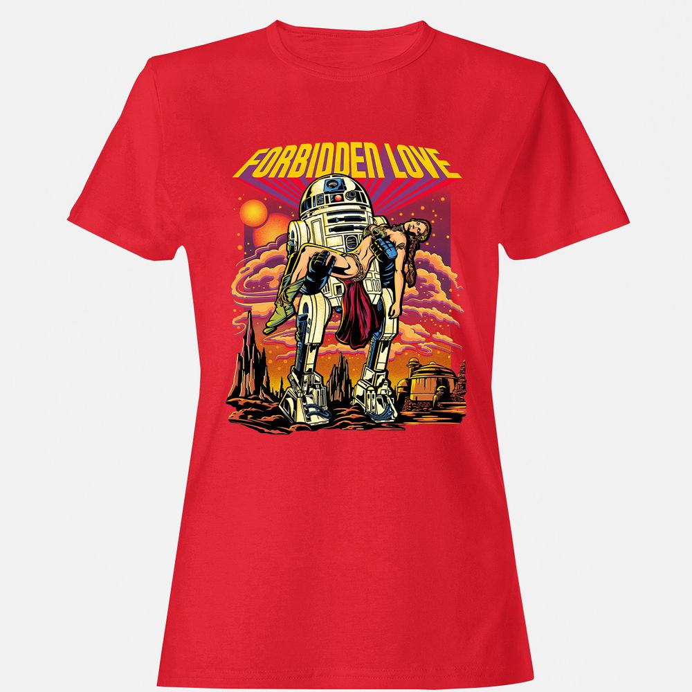 Women's T-Shirt - F2YG2X7Y - Red - 13