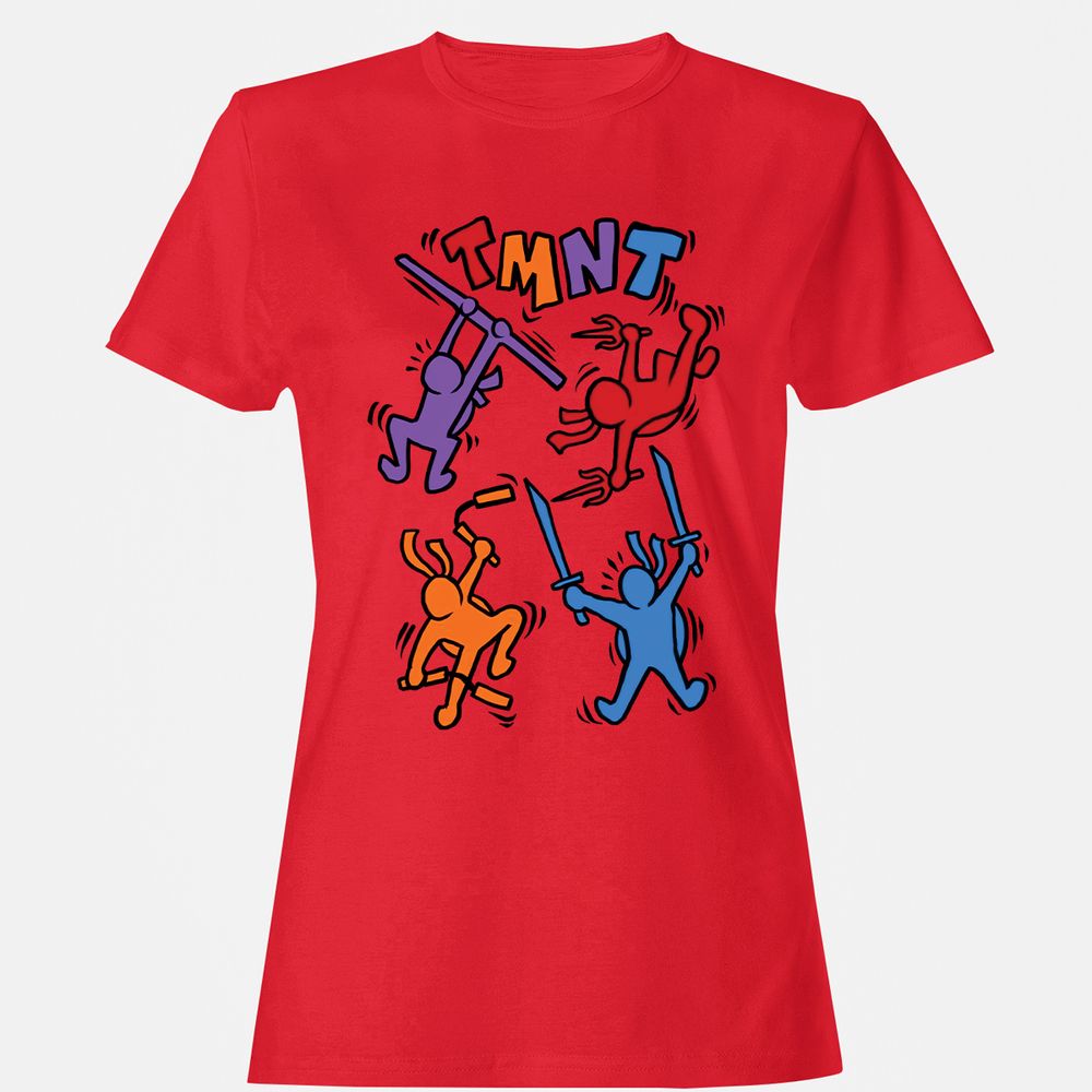 Women's T-Shirt - 4RBA75EJ - Red - 13