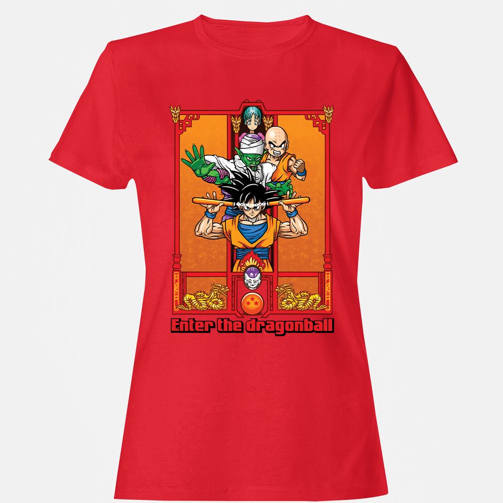 Women's T-Shirt - KWWFNEAX - Red - 13