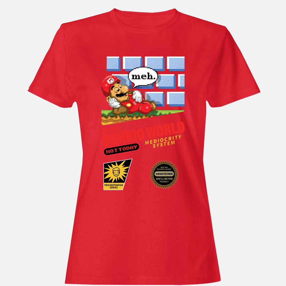Women's T-Shirt - MSWSU81B - Red - 13