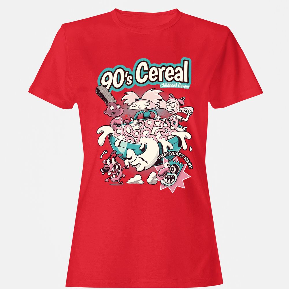 Women's T-Shirt - 365Y6BZ9 - Red - 13