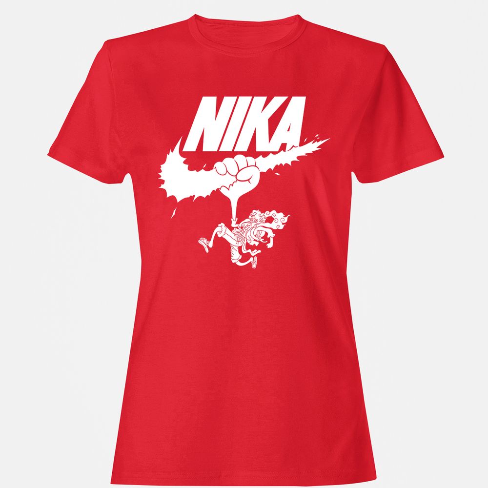 Women's T-Shirt - C4VQHZGN - Red - 13