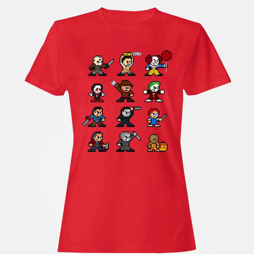 Women's T-Shirt - 9Y48PXUB - Red - 13