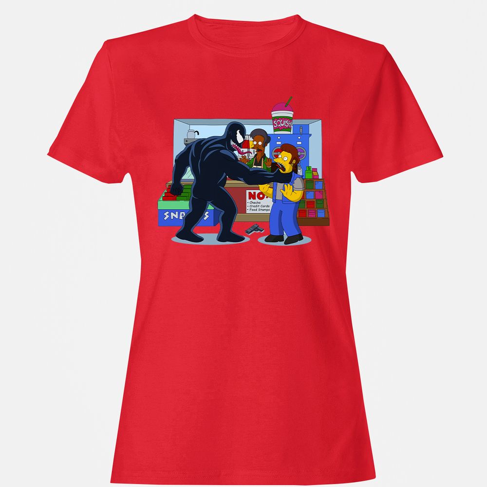 Women's T-Shirt - NSU4ERHZ - Red - 13