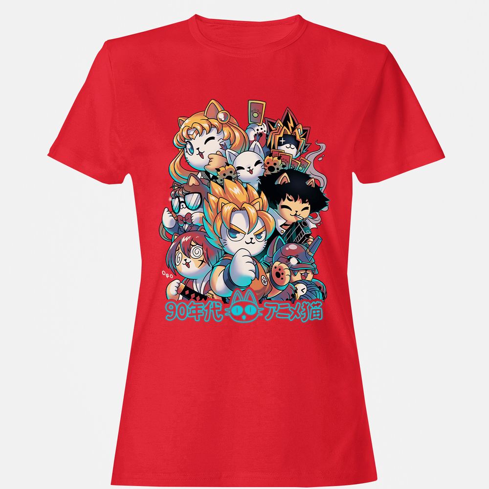 Women's T-Shirt - PPFNST8C - Red - 13