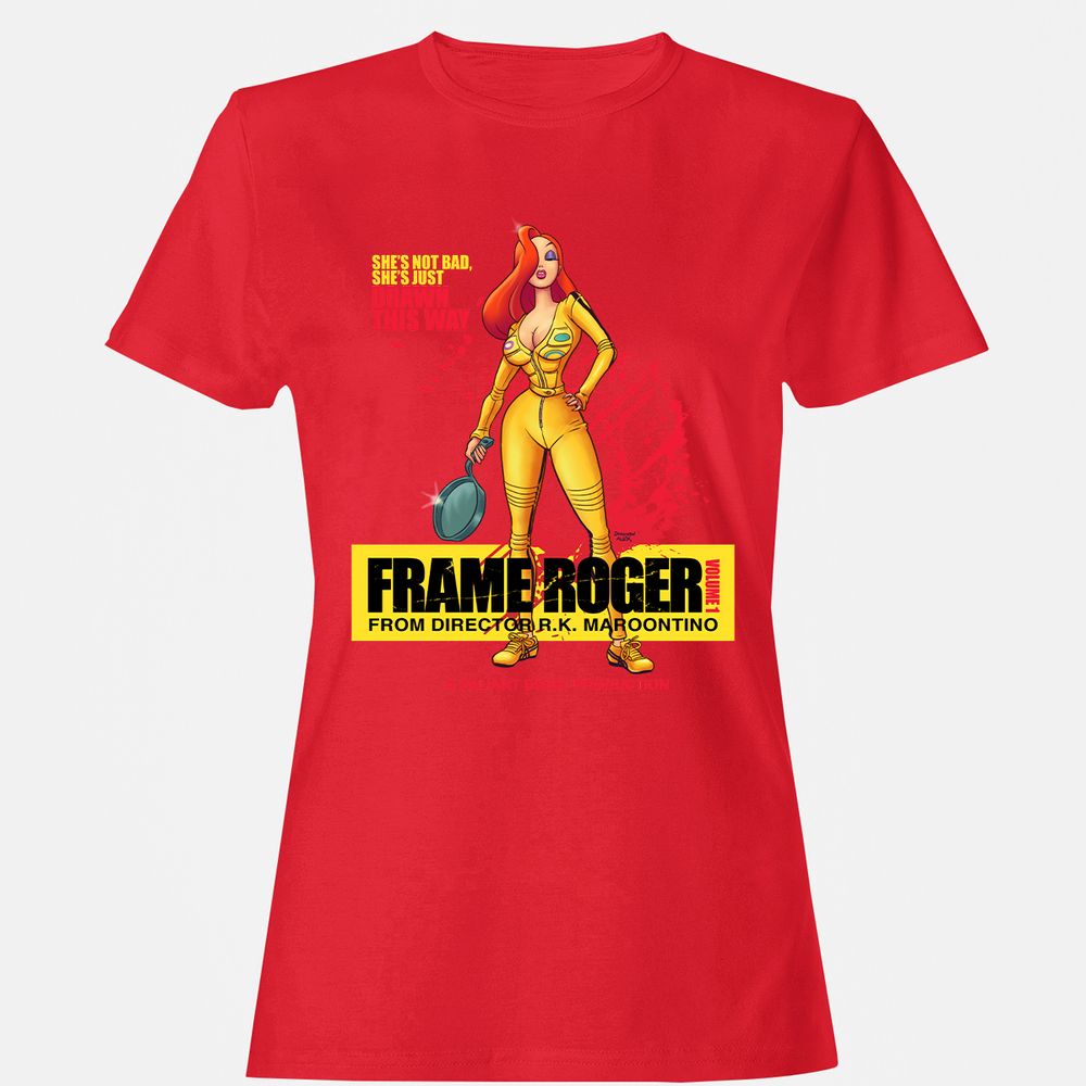 Women's T-Shirt - XJHFV27Z - Red - 13