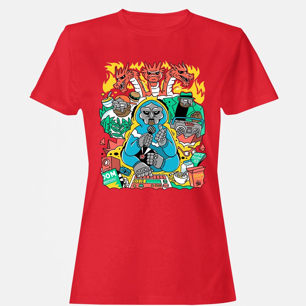 Women's T-Shirt - 7WW6MK1S - Red - 13