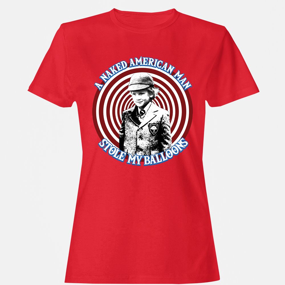 Women's T-Shirt - SJF9LXT8 - Red - 13