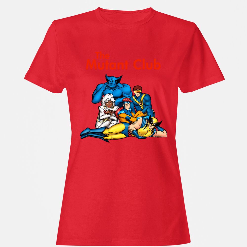 Women's T-Shirt - 8TE65CQQ - Red - 13