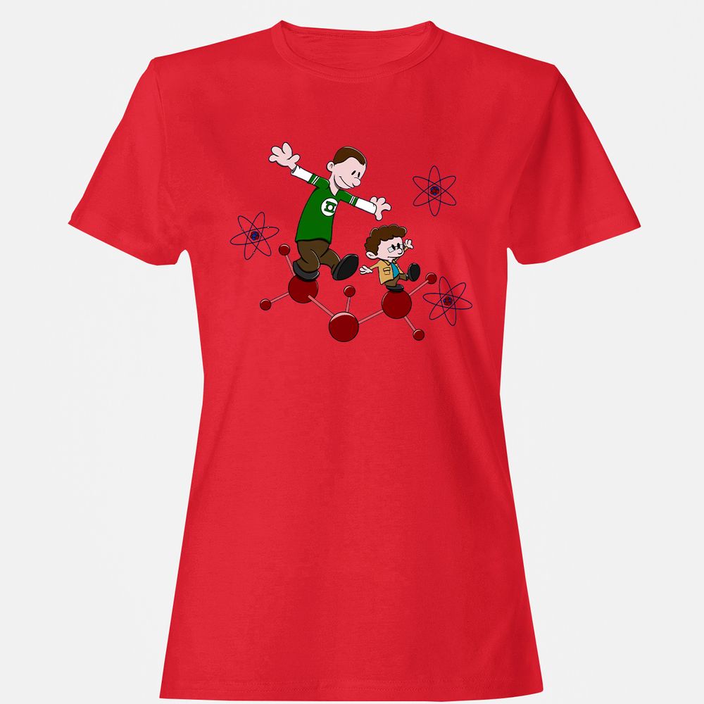 Women's T-Shirt - BUBK5U6R - Red - 13