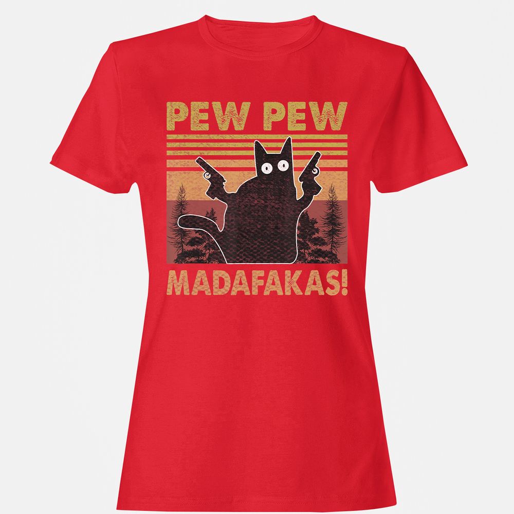 Women's T-Shirt - CGZCDQ3B - Red - 13