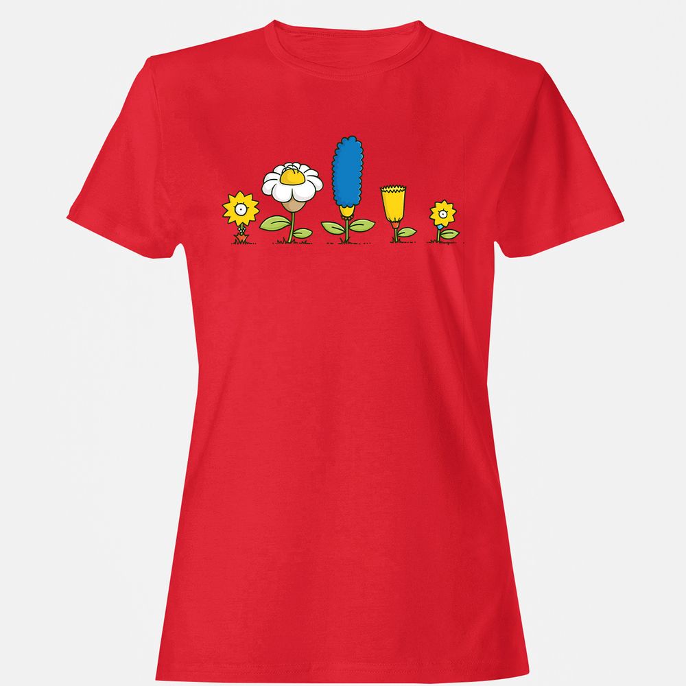 Women's T-Shirt - 9JWUSUUU - Red - 13