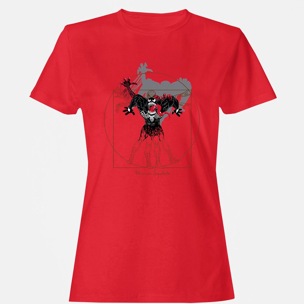 Women's T-Shirt - 44ETBYC1 - Red - 13