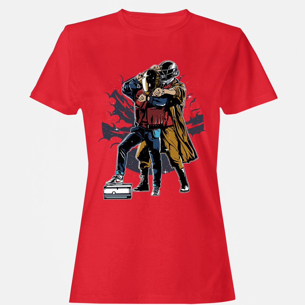 Women's T-Shirt - HQSN5DNE - Red - 13
