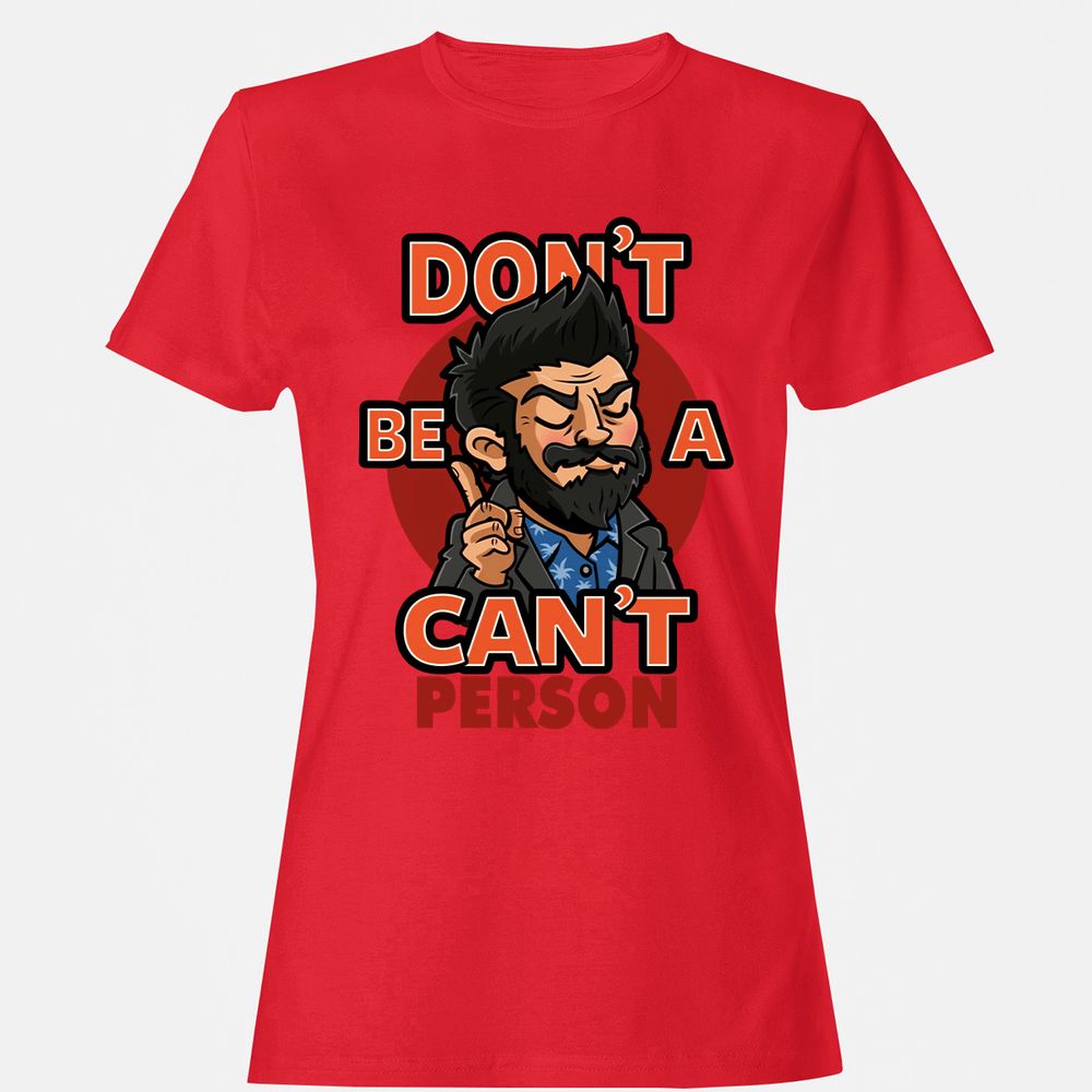 Women's T-Shirt - BEFJA6XR - Red - 13