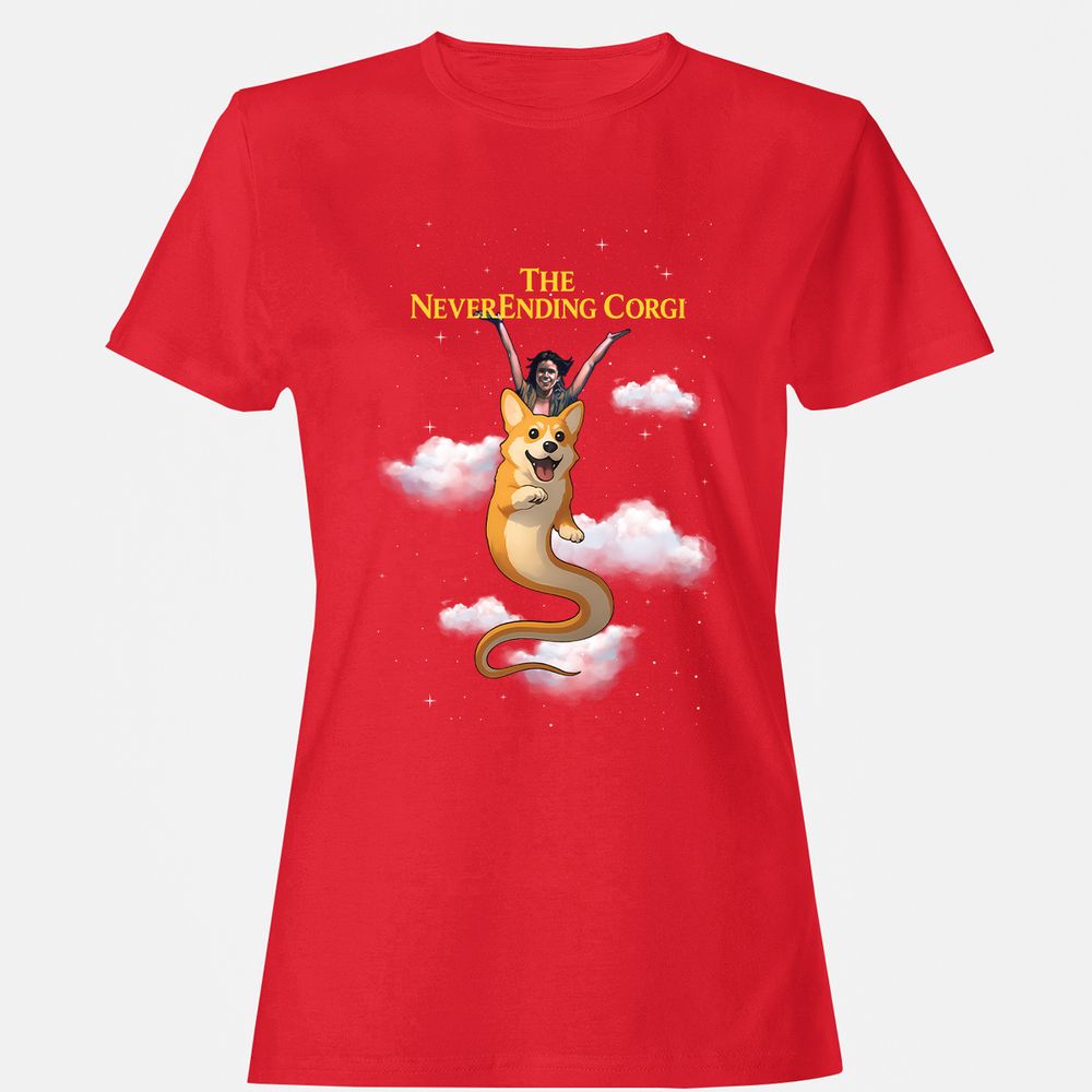Women's T-Shirt - 4YWFNTVY - Red - 13