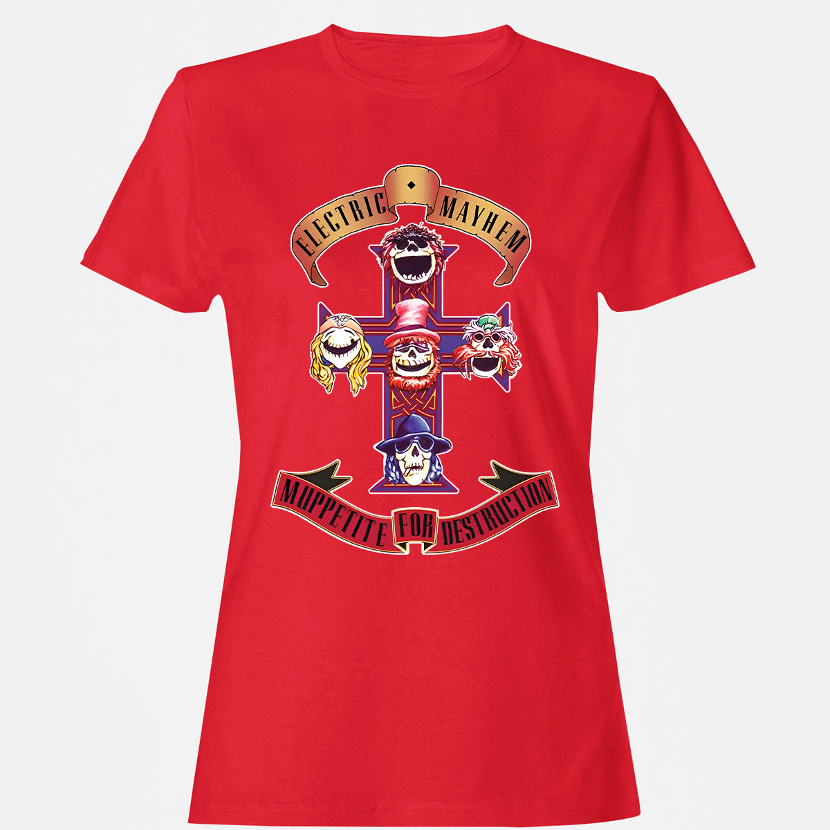 Women's T-Shirt - 1FM9DDXJ - Red - 13