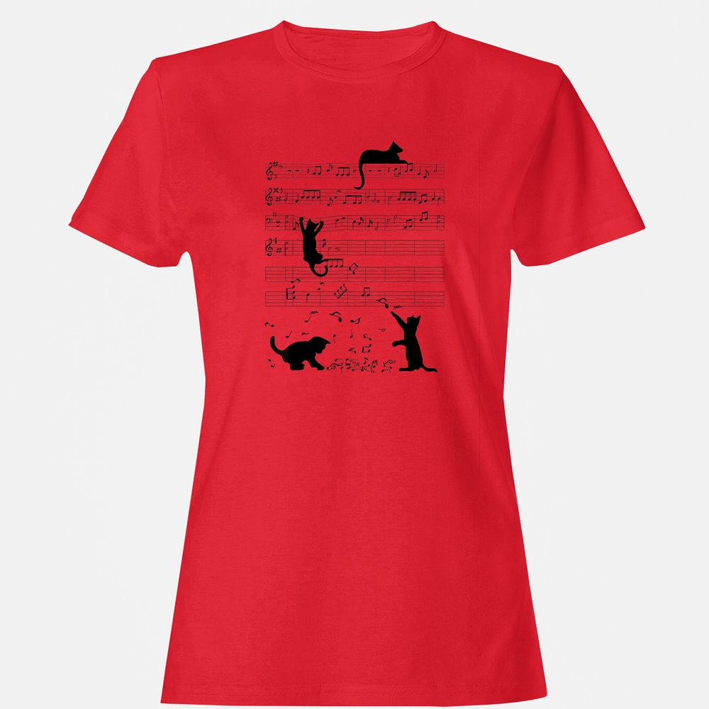 Women's T-Shirt - S5K95JTV - Red - 13